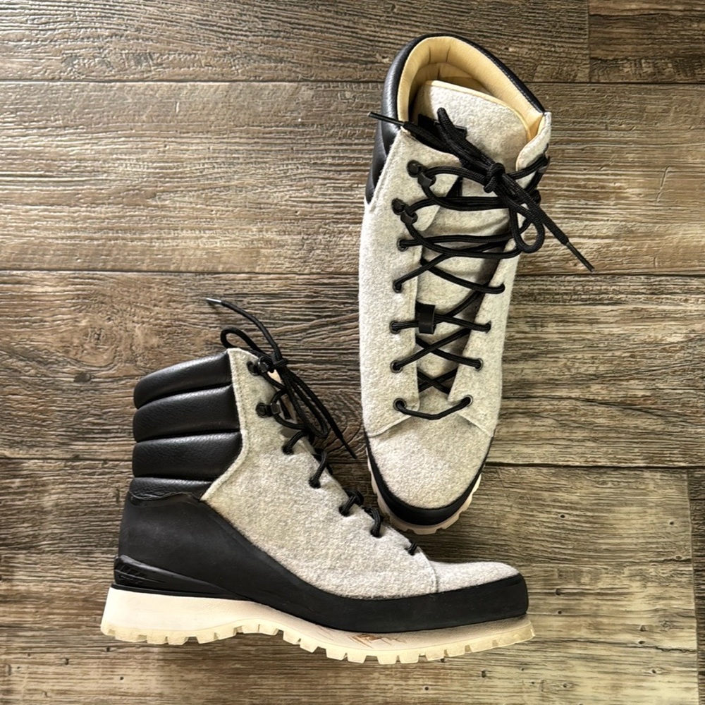 The North Face Cryos Urban Explorer Boots  Italy Wool Leather Men Size 10